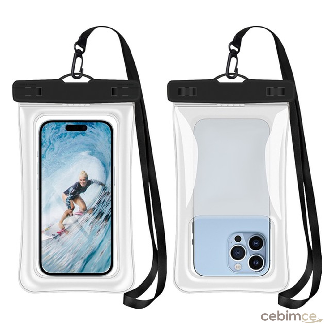 Popidima Yüksek Kalite Tüm Telefonlara Uyumlu Yağmur Su Geçirmez Waterproof Deniz Havuz Altı Geçirmez Kılıf