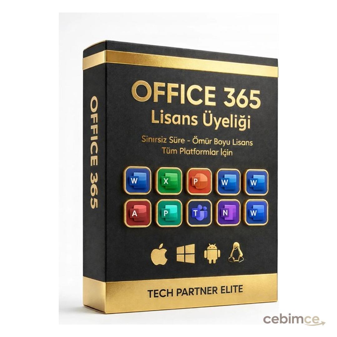 Microsoft Office 365 Pro 5 Cihaz Süresiz Kullanım - Windows, Ipad, Tablet, Macos, Android, Ios, Macbook