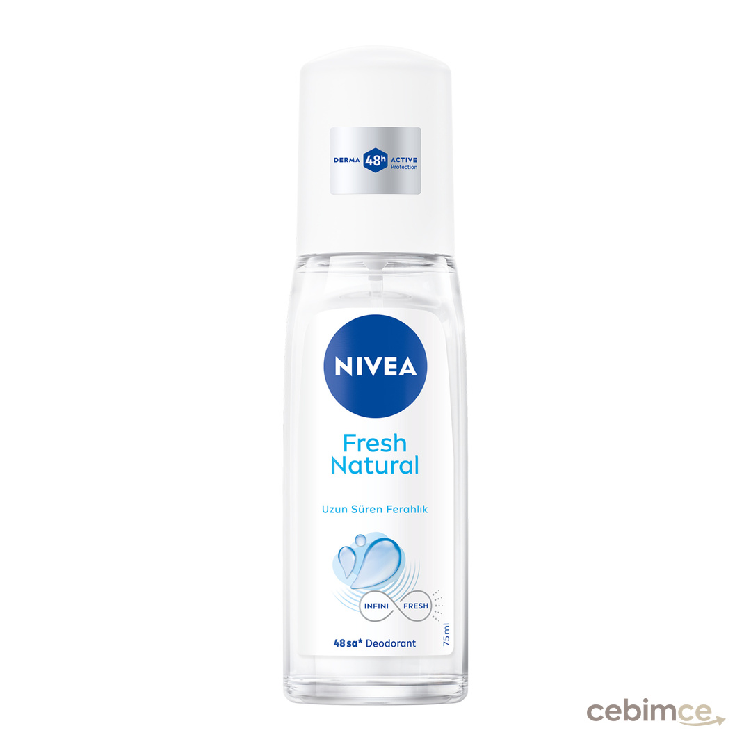 NIVEA Kadın Pump Sprey Deodorant 48 Saat Ter Koruması 75 Ml