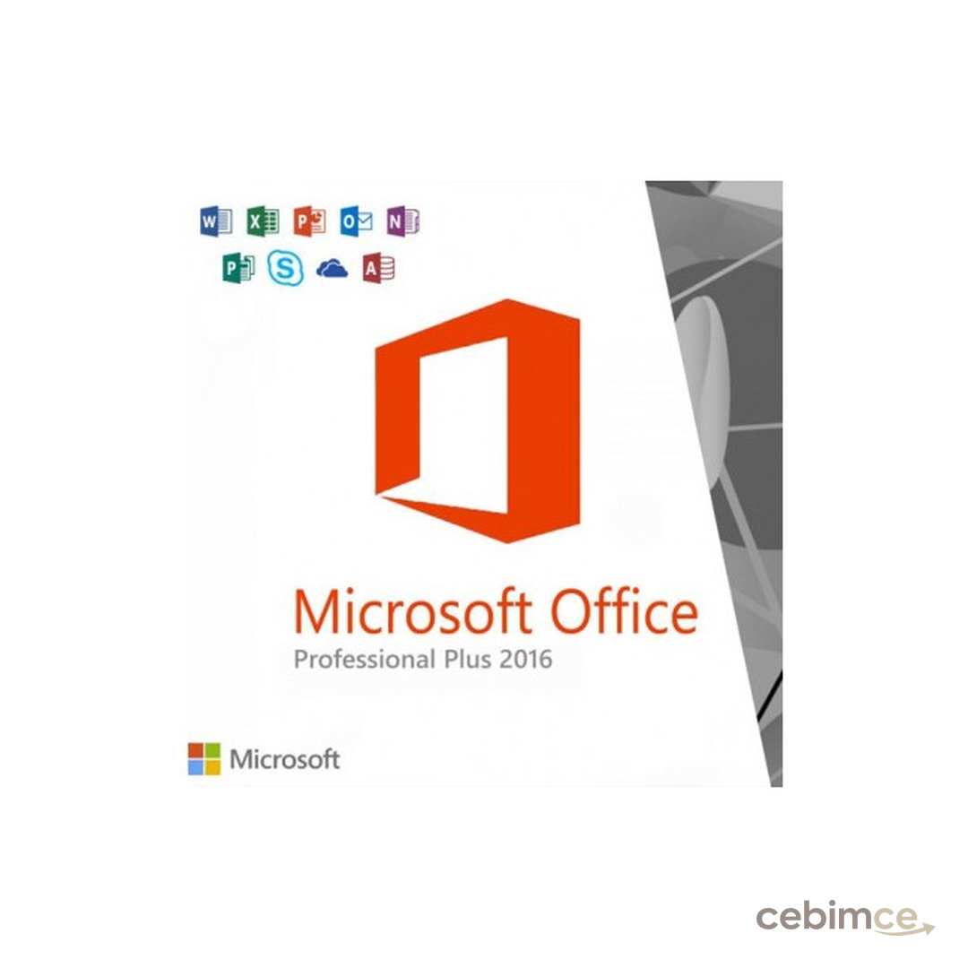 Microsoft Office 2016 Pro Plus Tüm Dillerde Süresiz Dijital Lisans Anahtarı - 2025 Orijinal Key ve Ürün Anahtarı