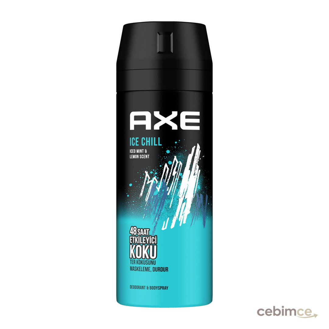 Axe Erkek Deodorant Sprey Ice Chill 150 Ml