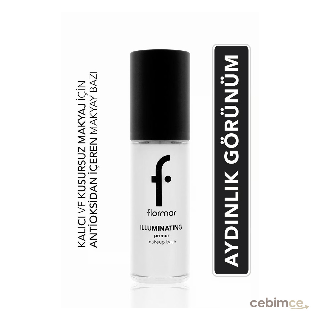 Flormar Antioksidan İçeren Aydınlatıcı Makyaj Bazı - Illuminating Primer Make-Up Base - 001 - 8690604164660
