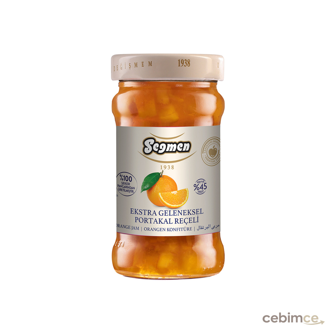 Seğmen Ekstra Geleneksel Portakal Reçeli 380 G