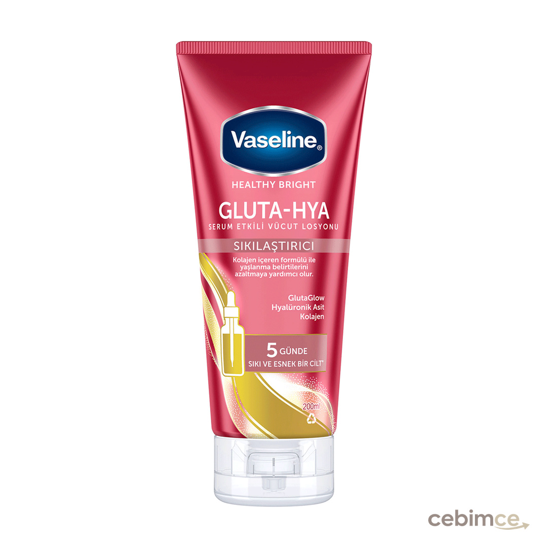 Vaseline Gluta Hya Sıkılaştırıcı Serum Vücut Losyonu 200 Ml